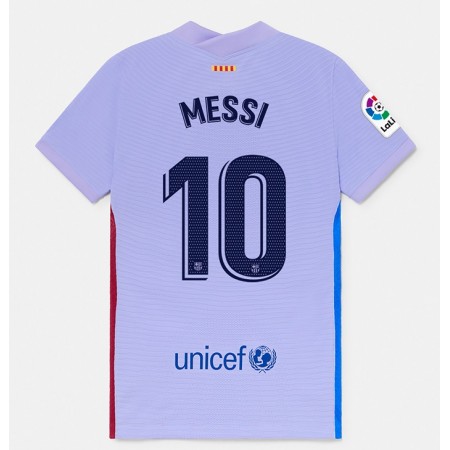 Maillot de Foot FC Barcelone Lionel Messi 10 Exterieur 2021/22